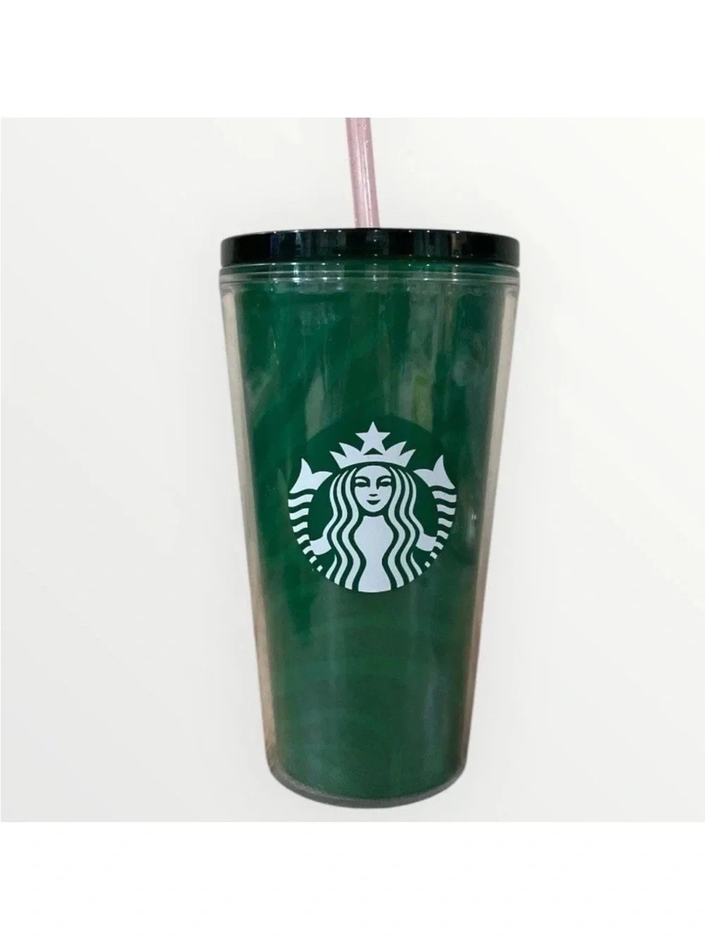 Starbucks 16oz Mermaid Reusable Cold Cup Green Zebra Siren Tumbler 2021 NEW